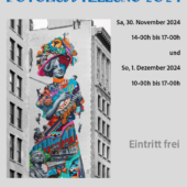 Einladung zur Ausstellung des Fotoclubs am 30. November und 1. Dezember 2024